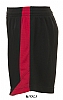 Pantalon Futbol Infantil Olimpico Sols - Color Negro/Rojo